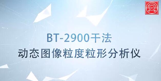 BT-2900動態圖像粒度粒形分析儀展示視頻